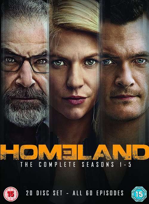 Homeland Season 1-5 (20 disc set)
