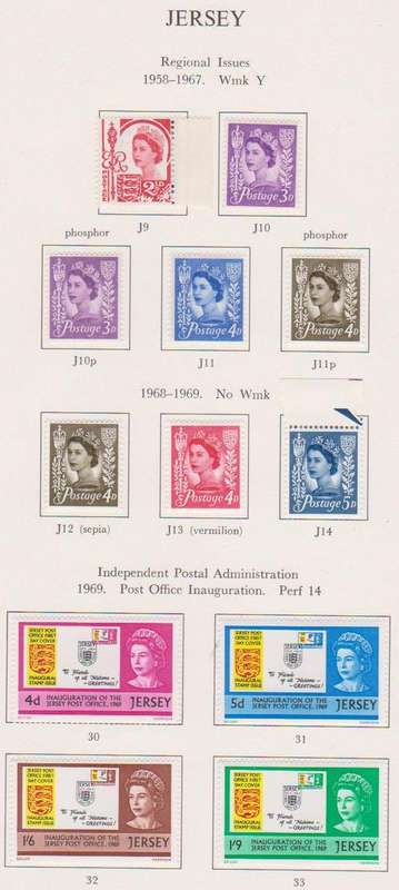 Jersey Mint hinged (as per scan)