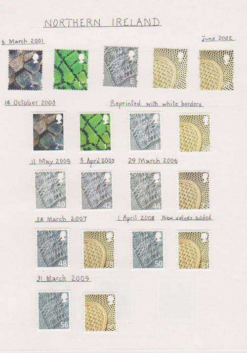 Northern Ireland Mint hinged (as per scan)
