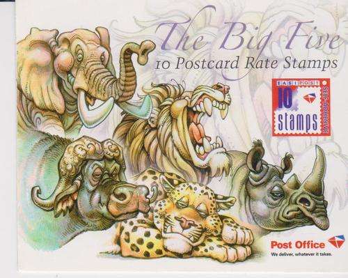 Booklet 2008 S.A.C.C. 1911-1915 "Big Five cartoon design"