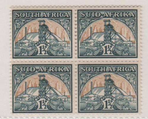 Union of S.A. Block of 4 M.N.H. (as per scan)