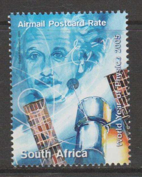 S.A. 2005 S.A.C.C. 1730 "Year of Physics" One stamp M.N.H.