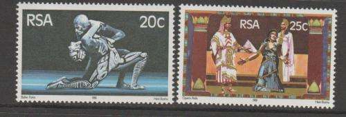 S.A. 1981 "State Theatre Pretoria"  Set of 2 M.N.H.
