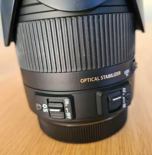 SIGMA 18-250mm 3.5-6.3 DC Macro OS HSM FOR CANON