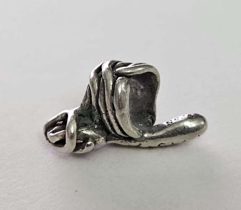 SPAGHETTI TROLLBEAD - ITALY WORLD BEAD - RETIRED
