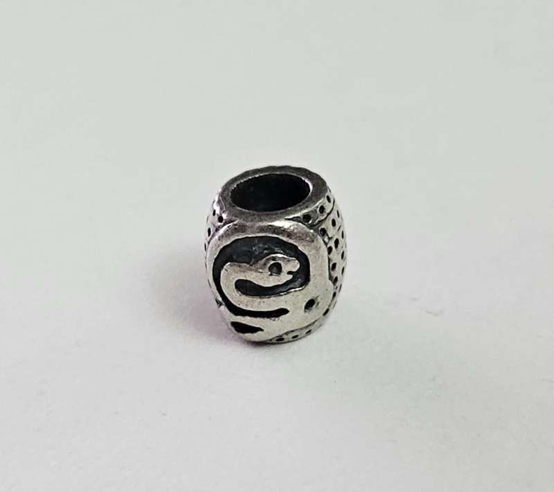 ABORIGINAL ROCK ART TROLLBEAD - AUSTRALIA WORLD BEAD - RETIRED
