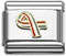 Italian Charm Links - Peace Ribbon