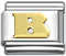 Italian Charm Links - Letter B