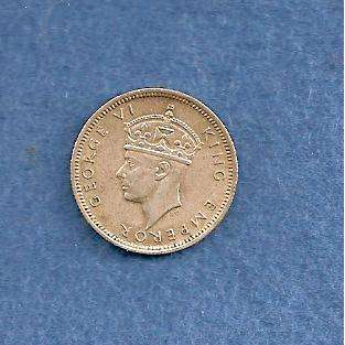1945 RHODESIAN 6 pence VF