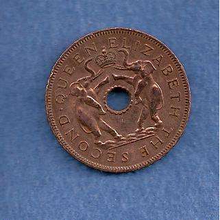 1963 RHODESIAN and NYASALAND One Penny VF