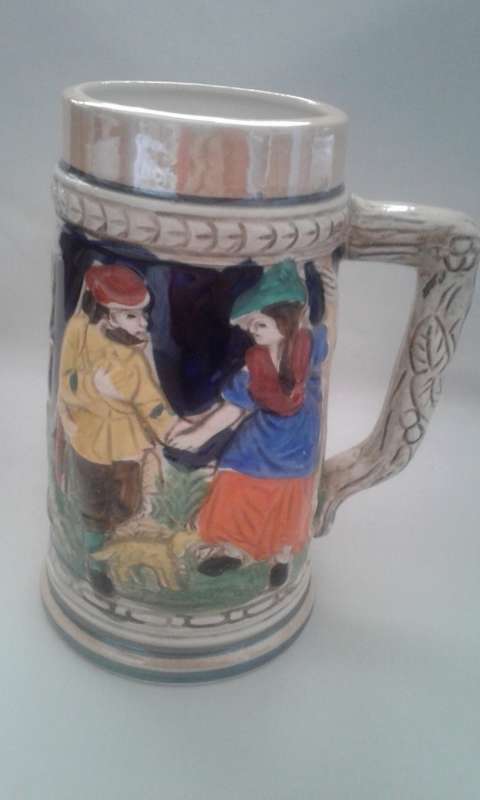Vintage Beer Stein Oktoberfest Made in Japan Beer Mug