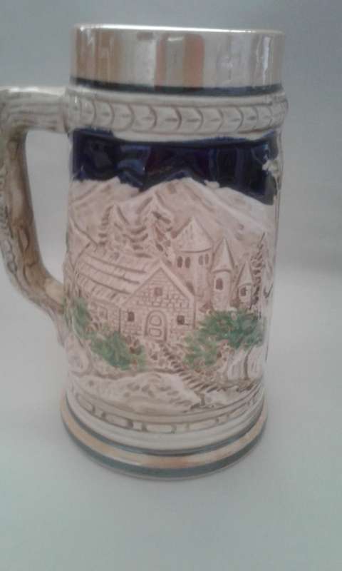 Vintage Beer Stein Oktoberfest Made in Japan Beer Mug