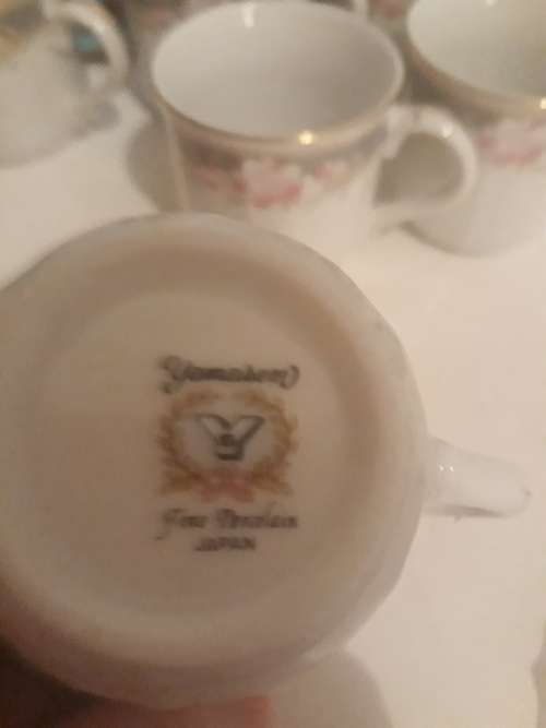 Yasamen Japanese Porcelain Coffee set of 6