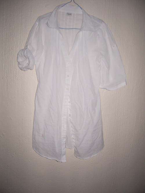 white brand new top
