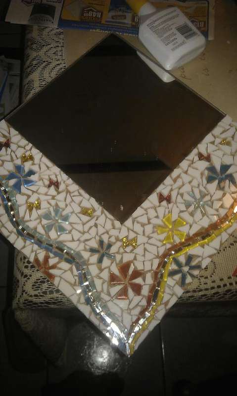 30cm Square Mirror