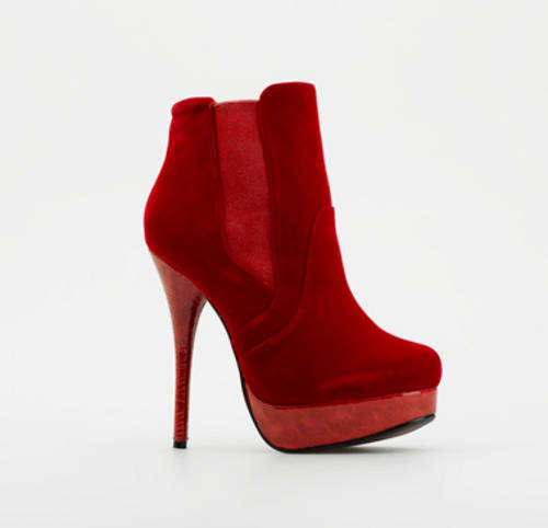 STUNNING!!!!! LADIES PATENT HEEL ANKLE BOOTS (LIMITED STOCK) SIZE 3-8