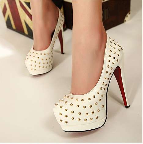 STUNNING!!! LADIES HIGH HEEL PUMPS **2 COLOURS** (SIZE 2.5 - 6)