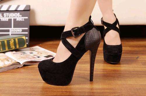 STUNNING!!! LADIES HIGH HEEL PUMPS **2 COLOURS** (SIZE 2.5 - 6)