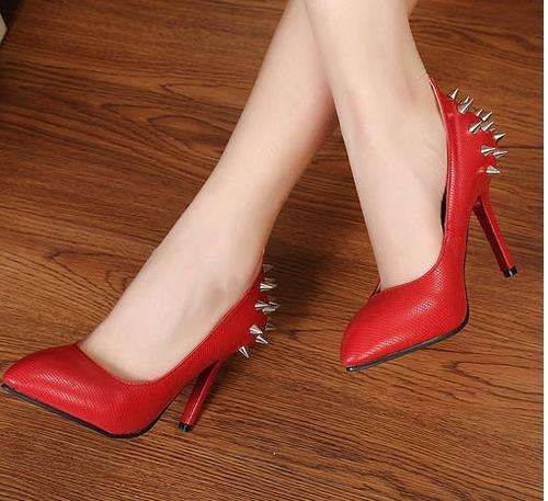 STUNNING!!!   LADIES HIGH HEEL PUMPS   **3 COLOURS**   (SIZE  2.5 - 6)