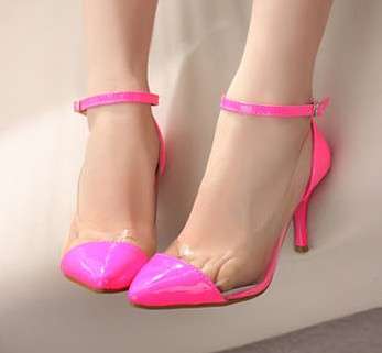 STUNNING!!! LADIES HIGH HEEL PUMPS **3 COLOURS** (SIZE 2.5 - 6)