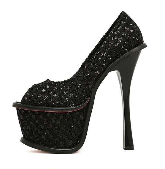 STUNNING!!! LADIES HIGH HEEL PEEP TOE PUMPS (SIZE 2.5 - 6)