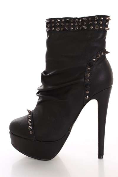 STUNNING!!! LADIES HIGH HEEL ANKLE BOOTS (SIZE 3 - 8)