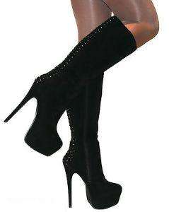 STUNNING!!! LADIES HIGH HEEL BOOTS (SIZE 3 - 8)