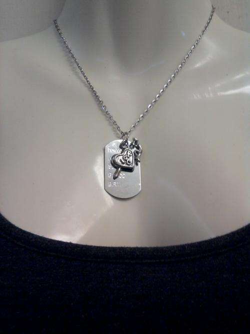 D-TAG HEART CHAIN