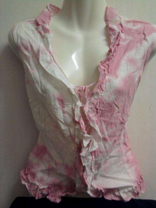 ***SEXY!! SEXY!! LADIES PINK AND WHITE TOP