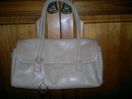 DESIGNER HAND BAG, COLOUR BEIGE