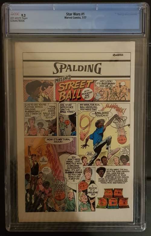 Star Wars (1977) #1 (CGC 9.2, NEAR MINT-)