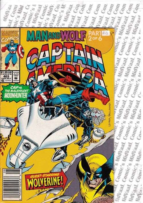CAPTAIN AMERICA # 403 CONDT GOOD+