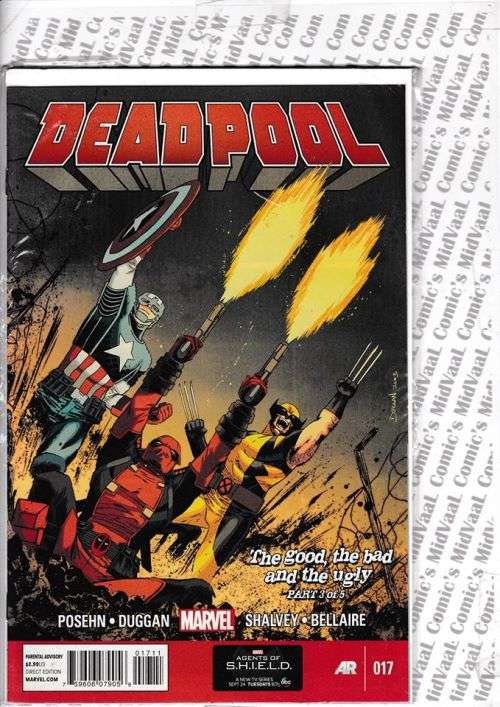 DEADPOOL - THE GOOD, THE BAD AND THE UGLY # 3 of 5 MINT