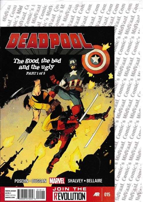DEADPOOL - THE GOOD, THE BAD AND THE UGLY # 1of 5 MINT
