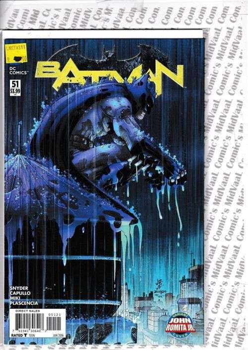 BATMAN # 51 MINT-JOHN ROMITA JR. VARIANT COVER