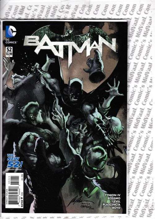 BATMAN -THE NEW 52! # 52 VARIANT COVER - MINT