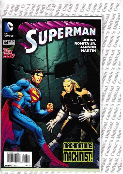 SUPERMAN - THE NEW 52! # 34 MINT