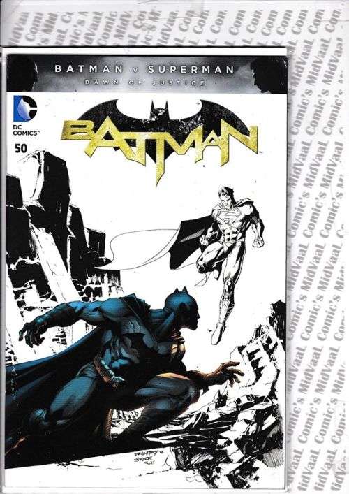 BATMAN # 50 BATMAN v SUPERMAN VARIANT COVER - MINT