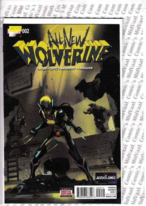 ALL-NEW WOLVERINE # 002 MINT