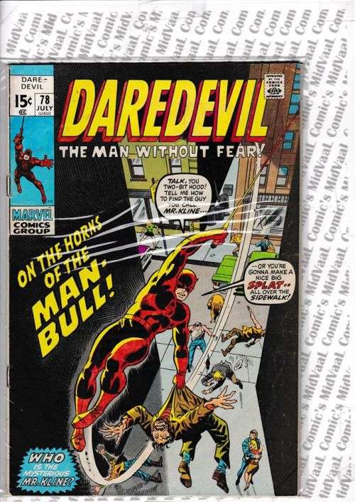 DAREDEVIL # 78 CONDT VERY GOOD