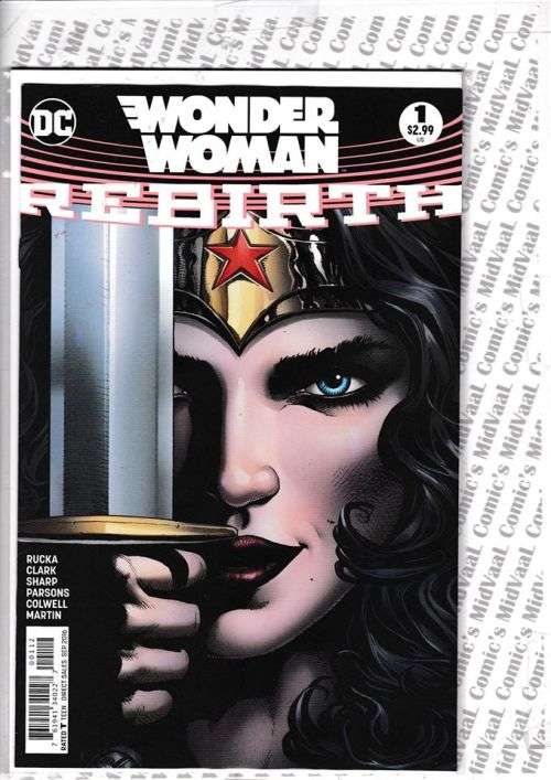WONDER WOMAN REBIRTH # 1 SECOUND PRINTING - MINT