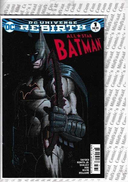 DC UNIVERSE REBIRTH - ALL STAR BATMAN # 1 MINT