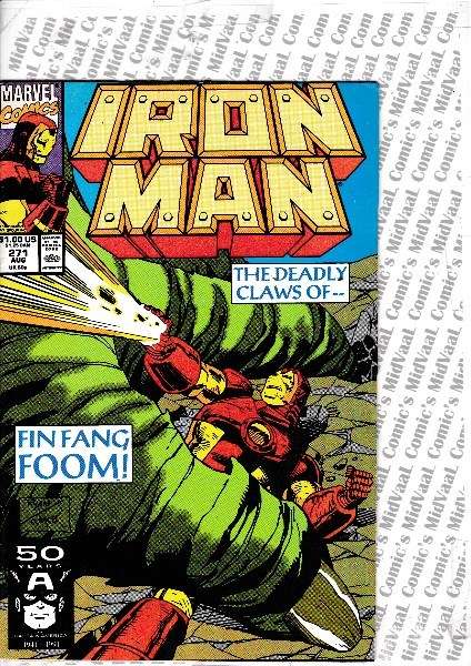 IRON MAN # 271 CONDT VERY GOOD+