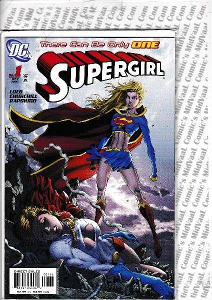 SUPERGIRL # 1 CHURCHILL COVER - MINT - RARE FIND