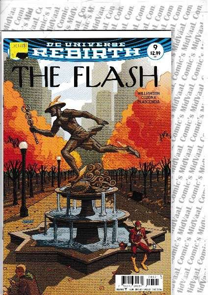 DC UNIVERSE REBIRTH/THE FLASH # 9 VARIANT EDITION - MINT