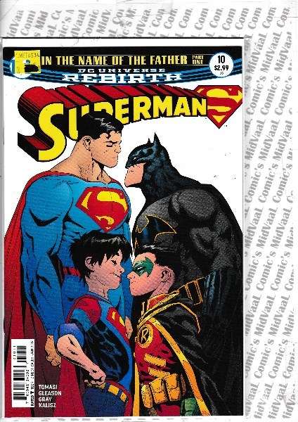 DC UNIVERSE REBIRTH / SUPERMAN # 10 MINT