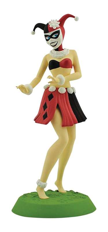 DC Comics 2009 "Harley Quinn Hula Girl Bobble" Figure