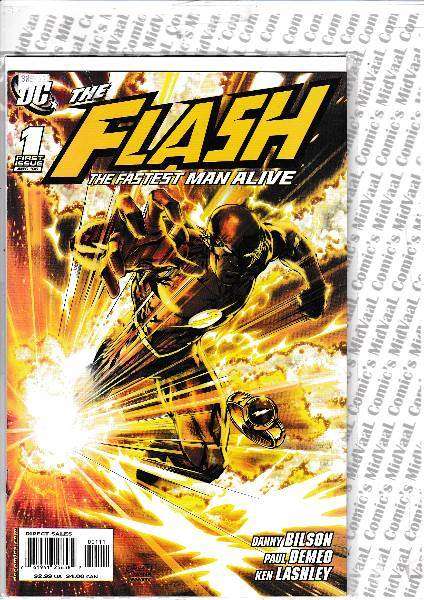 THE FLASH - THE FASTEST MAN ALIVE # 1 - 5
