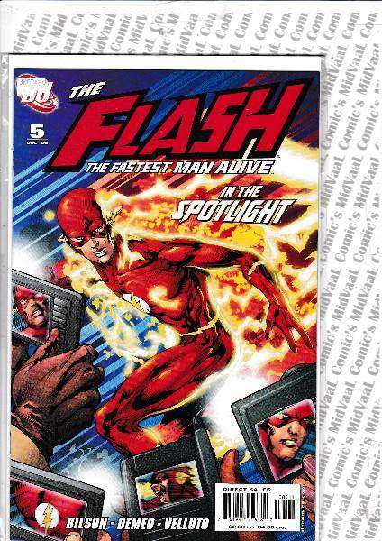 THE FLASH - THE FASTEST MAN ALIVE # 1 - 5
