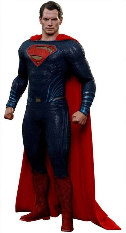 Hot Toys 1:6 Scale "Superman" Batman VS Superman Dawn of Justice Figure (Blue/Red)